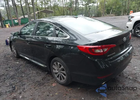 2017 Hyundai Sonata Sport z USA, uszkodzony, nr VIN 5NPE34AF9HH438750